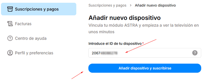 Añadir nuevo dispositivo